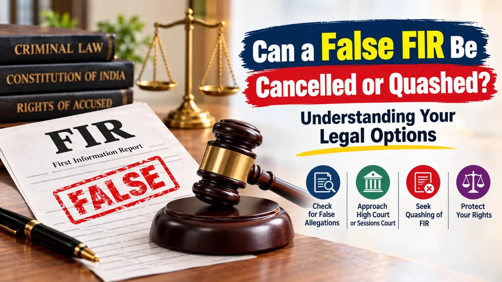 Can a False FIR Be Cancelled or Quashed? Understanding Your Legal Options
